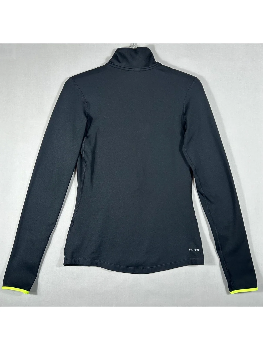 Nike Pullover Womens Small Black Element DriFIT Quarter Zip Running Athletic Top